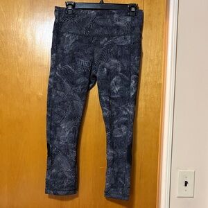 lululemon athletica Black Patterned Leggings